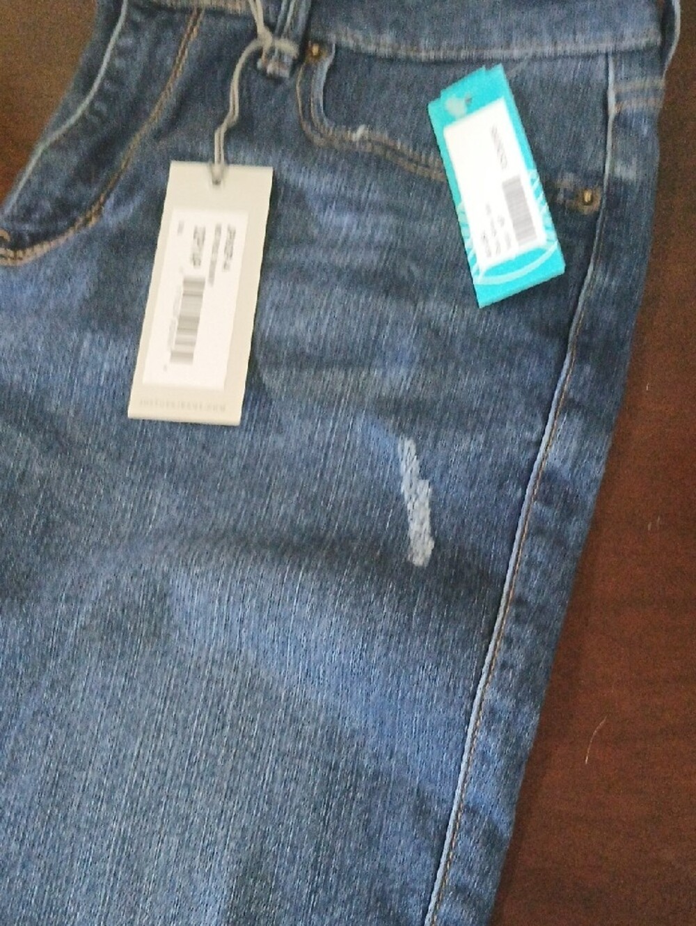 Just USA Women's Dark Blue Skinny Jeans - Picture 3 of 7